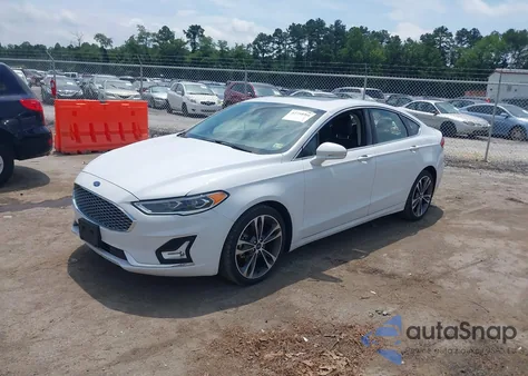 2020 Ford Fusion Titanium from USA, damaged, VIN 3FA6P0D94LR117072